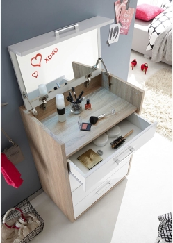 Schminktisch »Beauty« Schminkkommode Spiegel